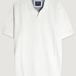 Men’s Off-White Knit Polo Shirt pa MXN Paris